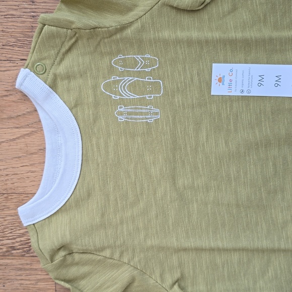 LITTLE CO BY LAUREN CONRAD BRAND BABY GIRL TEE-SHIRTS BUNDLE SIZE 9 MONTHS - Picture 3 of 14